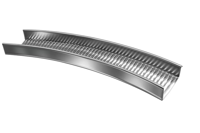 image for K-Span 4m × 8m Galvanized Curved Self-Supporting Steel Roof – Ideal for Carport, Shed, or Canopy