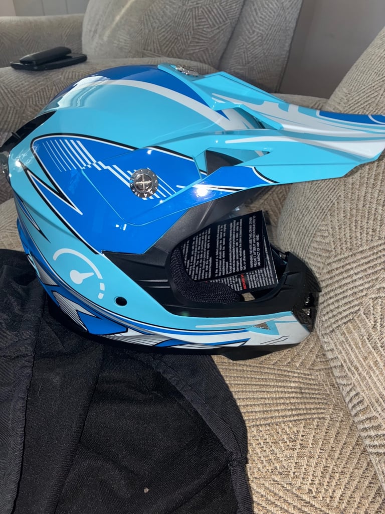 Kids motocross revvi helmet