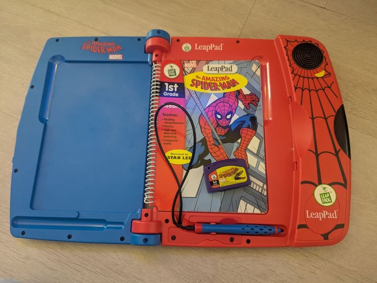 Spiderman leapfrog leap pad 