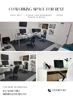 CO-WORKING SPACE FOR RENT
