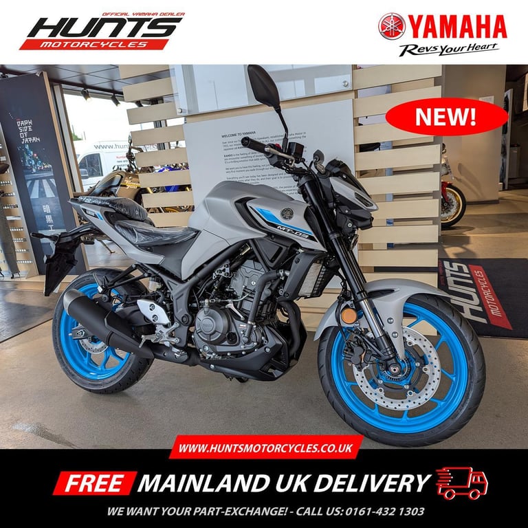 image for NEW (LATEST COLOUR!) Yamaha MT03. A2 Legal. £6,250 On The Road (No Admin Fees!)