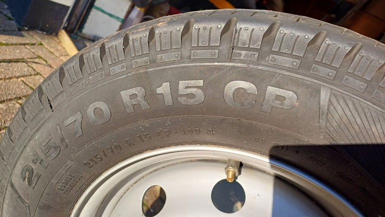 image for Motorhome Spare Tyre never used