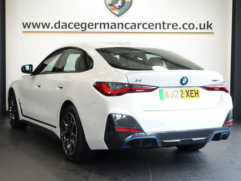 2022 BMW i4 40 83.9kWh M Sport Gran Coupe 5dr Electric Auto eDrive (340 ps) Hatchback ELECTRIC Au...