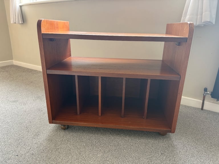 image for a mid-century teak TV or record 