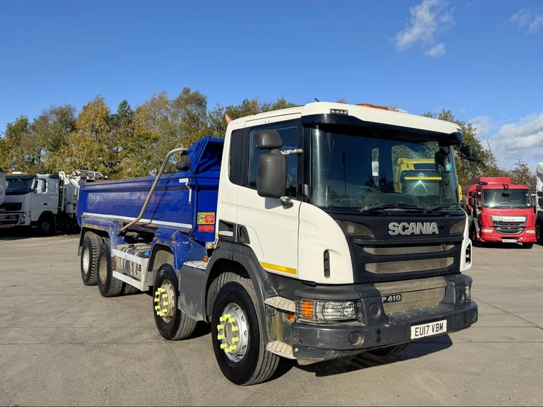 2017 SCANIA P410 8X4 TIPPER