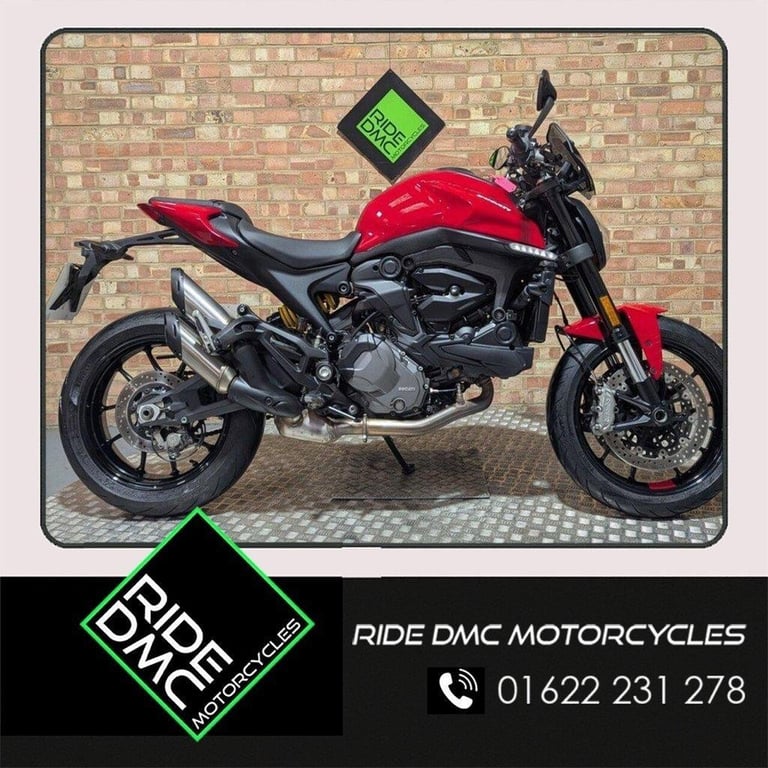 image for DUCATI MONSTER 937 2023 FSH. 7K MILES.SALE SAVE £300 NOW ONLY £6999.
