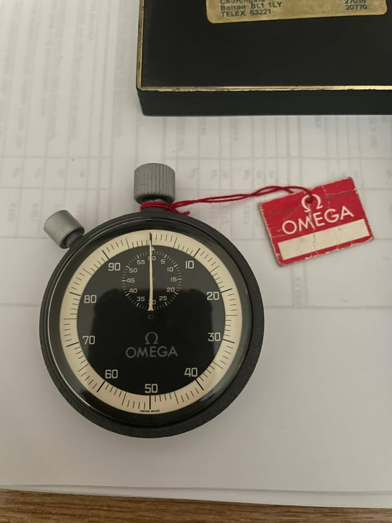 image for Omega 1/100th Vintage Stopwatch circa 1970's