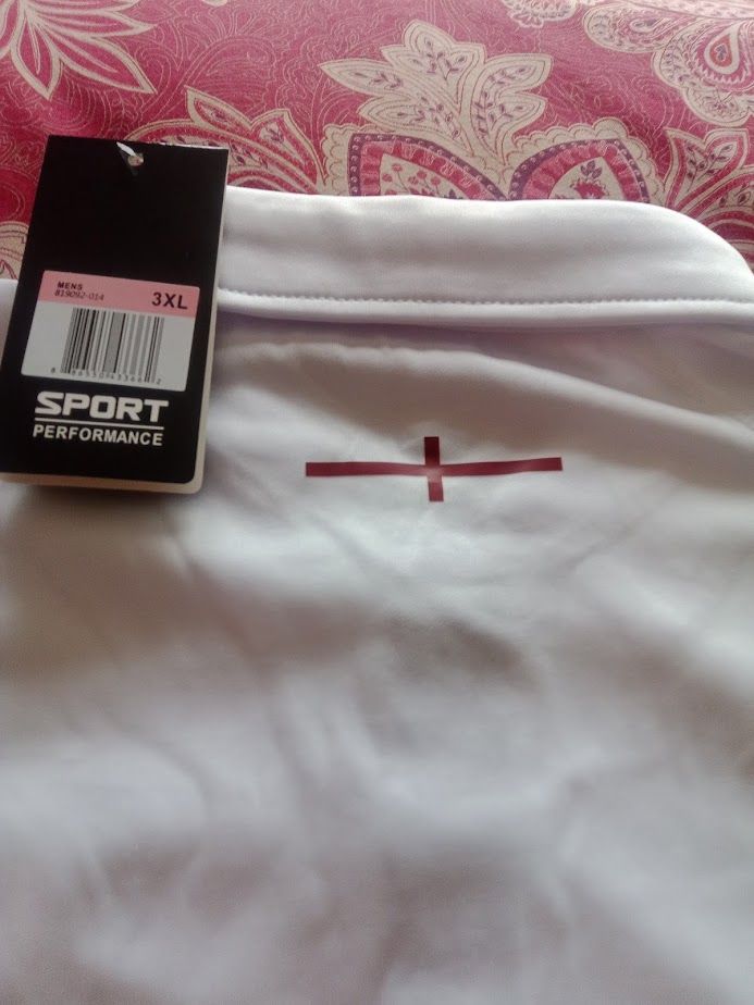 2025 England Rugby Union Home shirt 3XL