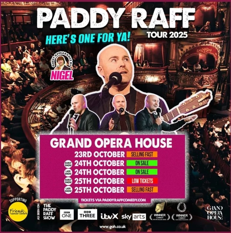 Paddy Raff Grand Opera House