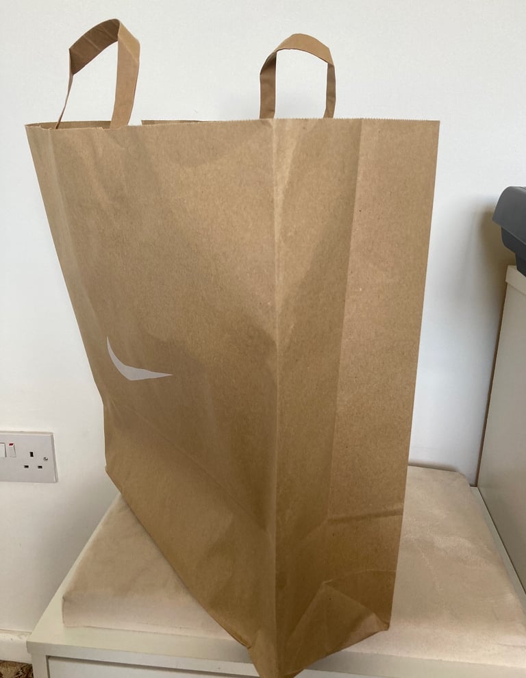 image for Empty Paper Shopping Bags Wanted 