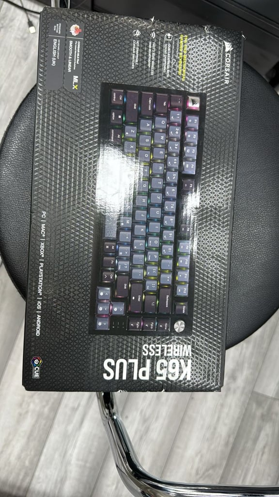 Corsair K65 Plus Wireless Mechanical Keyboard – Brand New