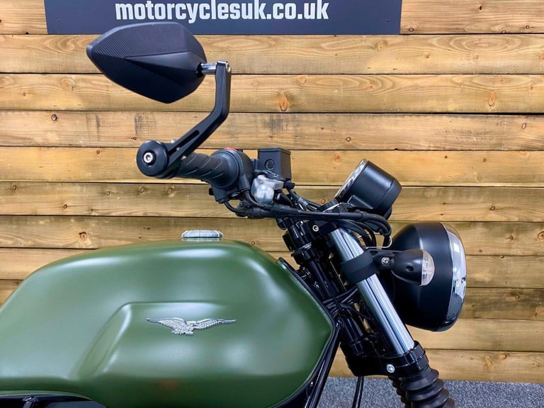 2018 MOTO GUZZI V7 STONE, ONLY 2494 MILES, FSH, COOL ITALIAN RETRO