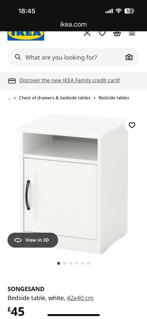 image for Bedside cabinet 
