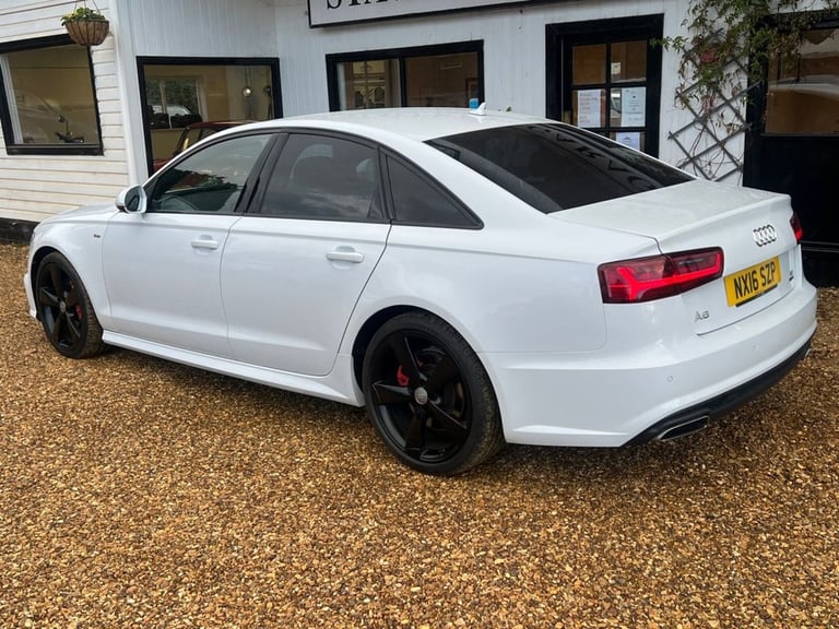 2016 16 AUDI A6 SALOON 3.0 TDI V6 BLACK EDITION SALOON 4DR DIESEL S TRONIC QUATT