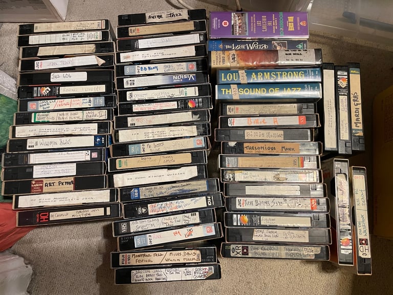 image for JAZZ VHS Tapes. -  many!