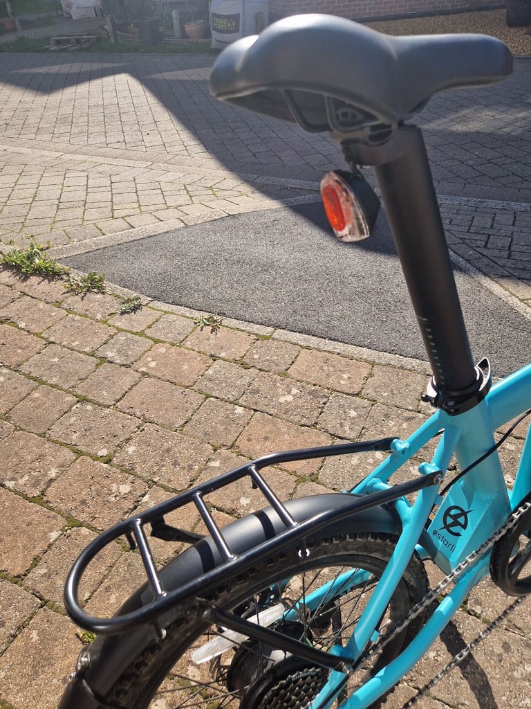 Estarli e20 Pro Folding Electric Bike – Blue (Excellent Condition)