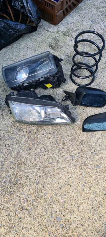 Job lot used car parts headlights wing mirrors 