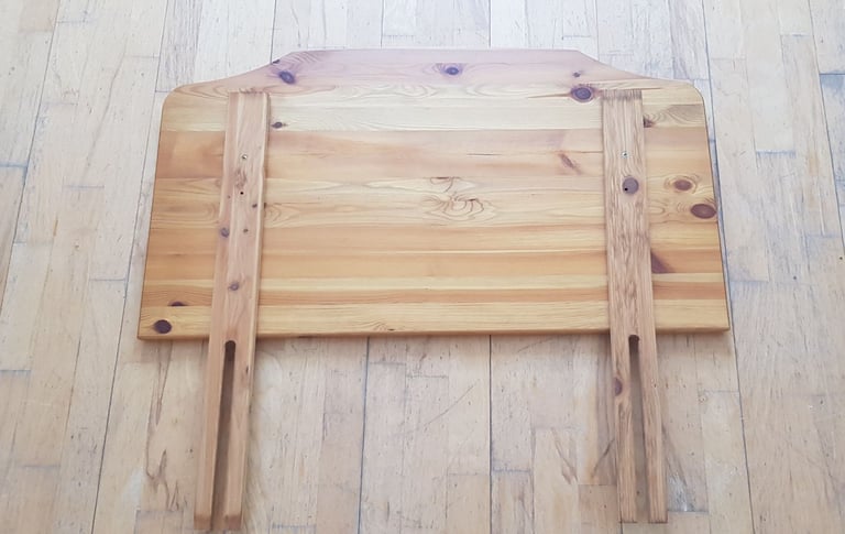 Solid Pine Headboard 90s Excellent Condition