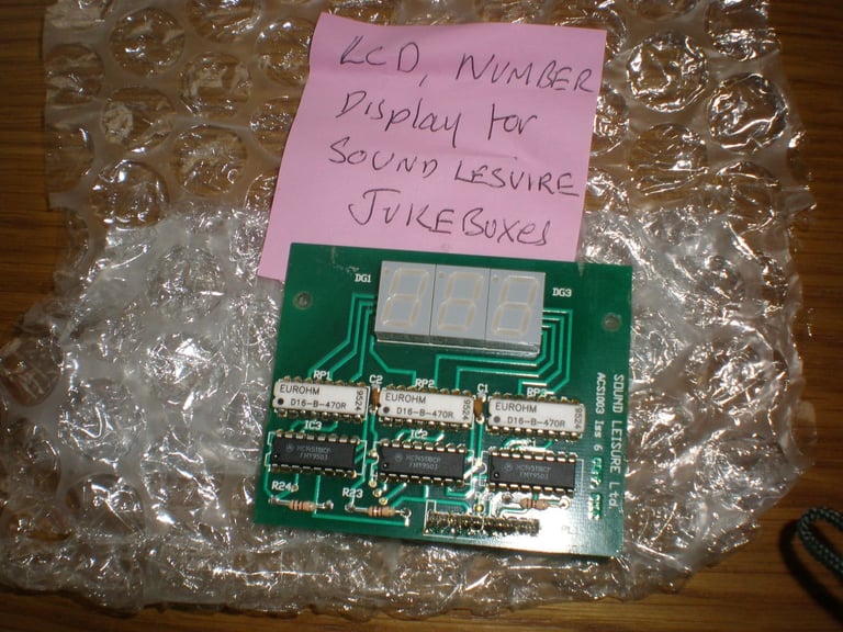 Sound leisure  Jukebox, LCD number display unit, brand new