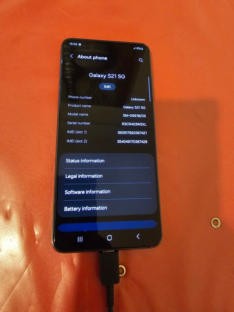 Samsung s21 5g 128gb dual sim unlocked £100