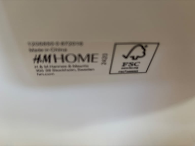 H&M Home White Coffee Table