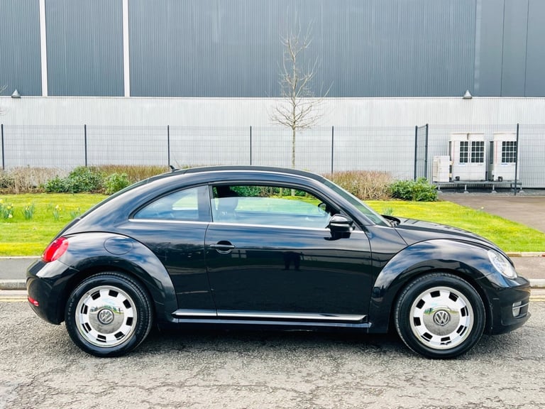 2013/63 VW BEETLE 1.6 TDI BLUEMOTION TECH DESIGN-BLACK-LOVELY WELL KEPT EXAMPLE!