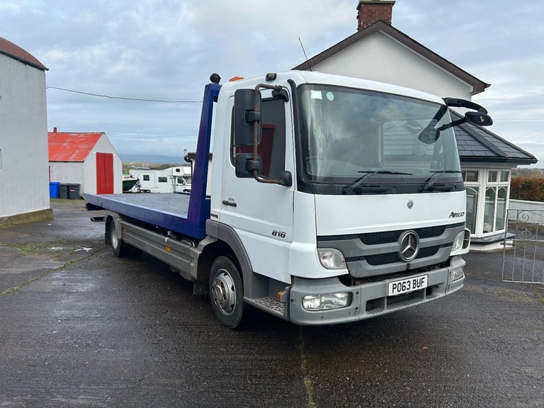 Mercedes-Benz, ATEGO tilt and slide recovery 