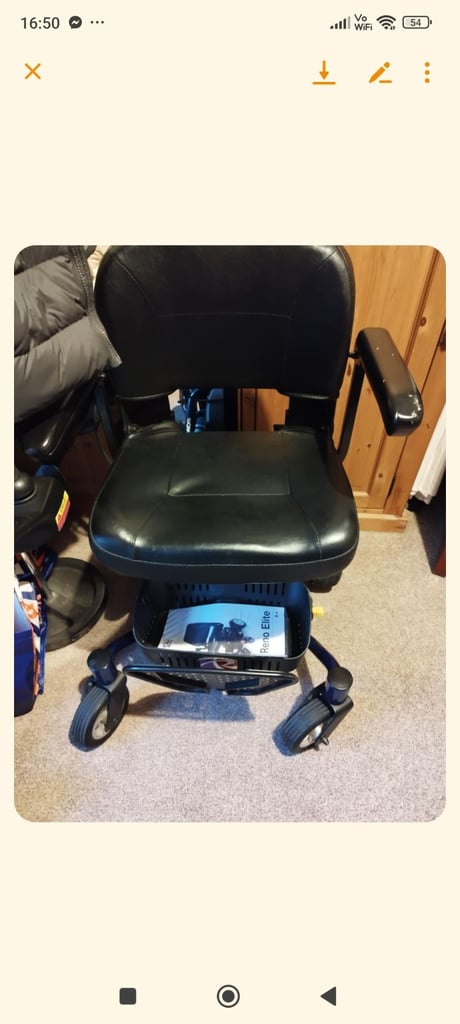 Reno Elite electric wheelchair 