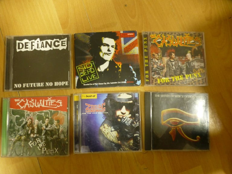 CD's Punk and Alternative