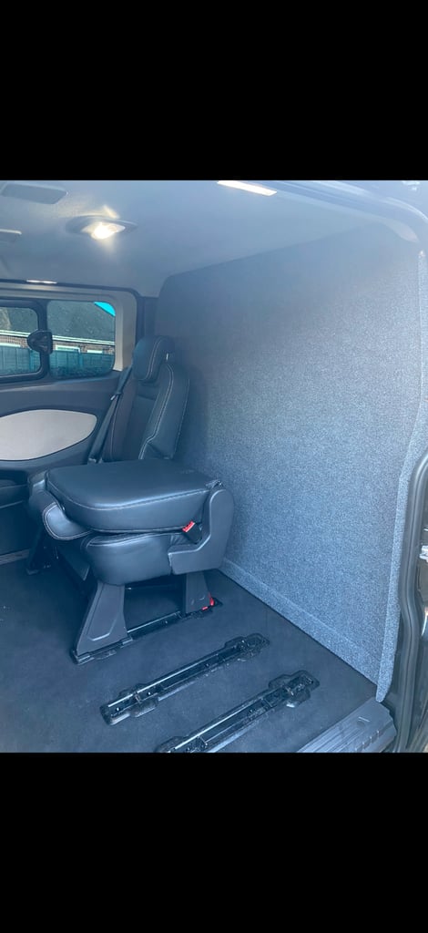Ford transit custom tourneo  LWB carpeted ply lining kit
