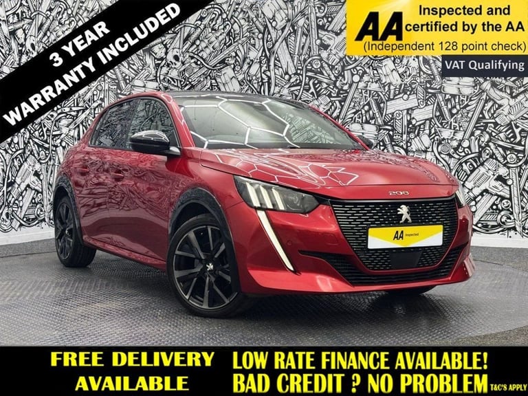 image for 2023 Peugeot 208 1.2 PureTech GT Hatchback 5dr Petrol Manual Euro 6 (s/s) (100 ps) Hatchback Petr...