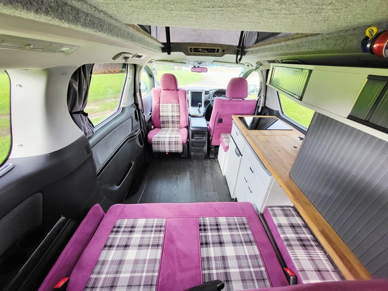 Toyota Velfire 2012 4 berth 4 belt Campers Co conversion 50k miles 