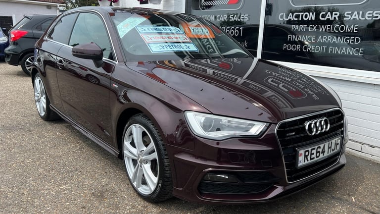 image for 2014 Audi A3 1.8 TFSI S line S Tronic quattro Euro 6 (s/s) 3dr HATCHBACK Petrol Automatic