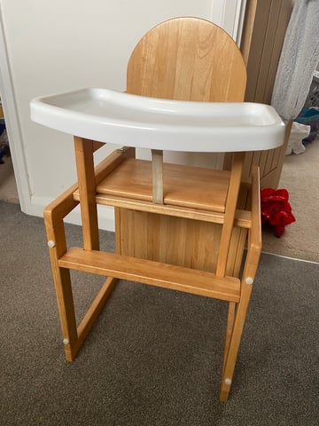 High chair that turns into table and chair | in Torpoint, Cornwall | Gumtree