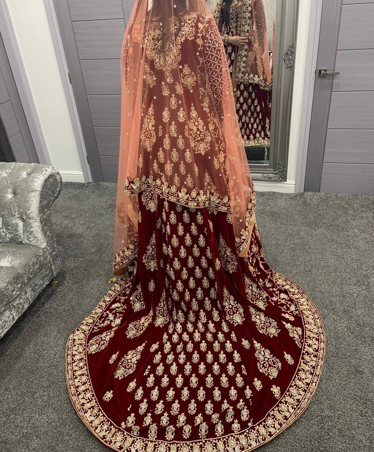 Gorgeous Asian, Pakistani bridal wedding dress for sale