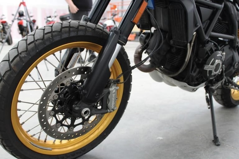 2022 Ducati Scrambler Desert Sled in Sparkling Blue