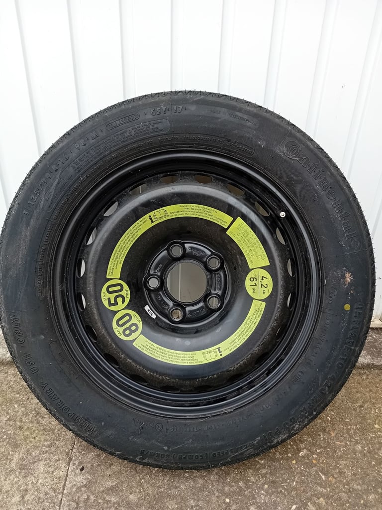 image for Space saving wheel/tyre.