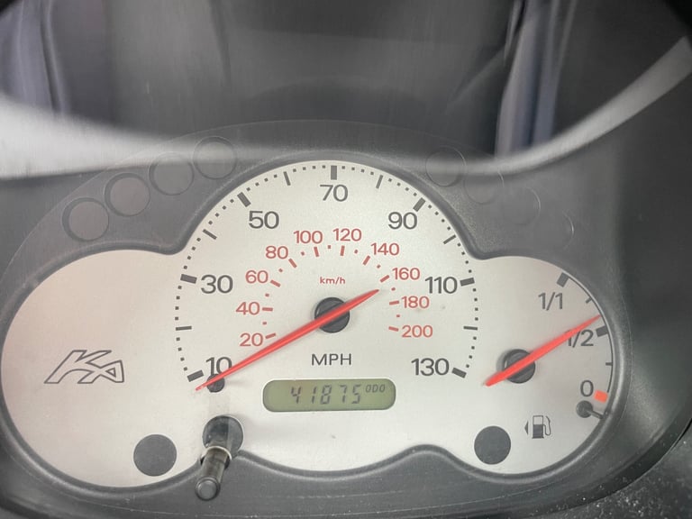 FORD KA 1.3 STYLE 57 REG BLUE 3 DOOR 1 OWNER GENUINE 41875 MOT SEPTEMBER 13TH 2026 NO ADVISORIES