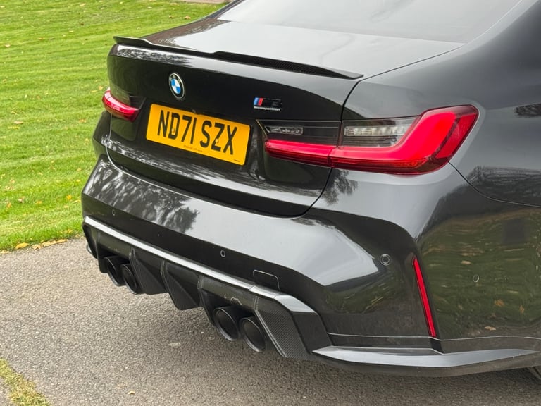 BMW M3 COMPETITION 3.0 BI-TURBO ULTIMATE PACK 510 PETROL AUTO 4D 2021 [71] BLACK
