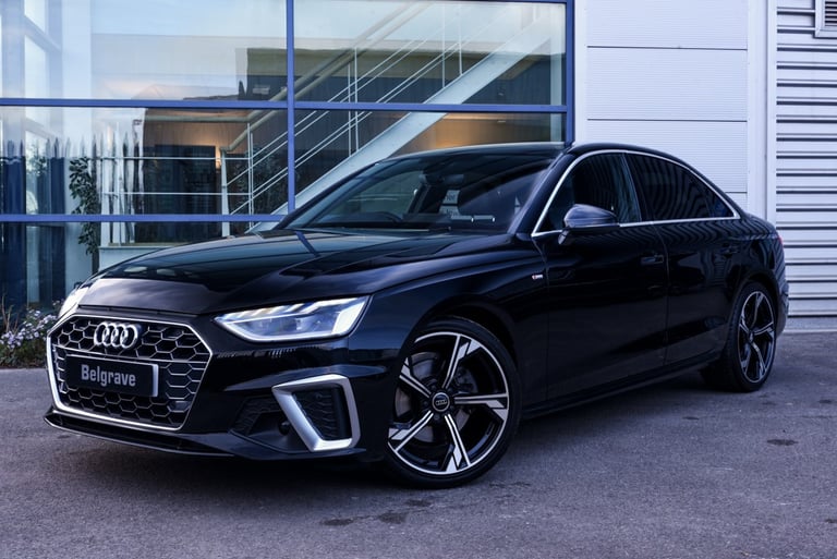 image for 2023 Audi A4 2.0 TDI 35 S line Auto Saloon 19 Black Edt Alloys 4dr Diesel S Tronic Euro Saloon Di...