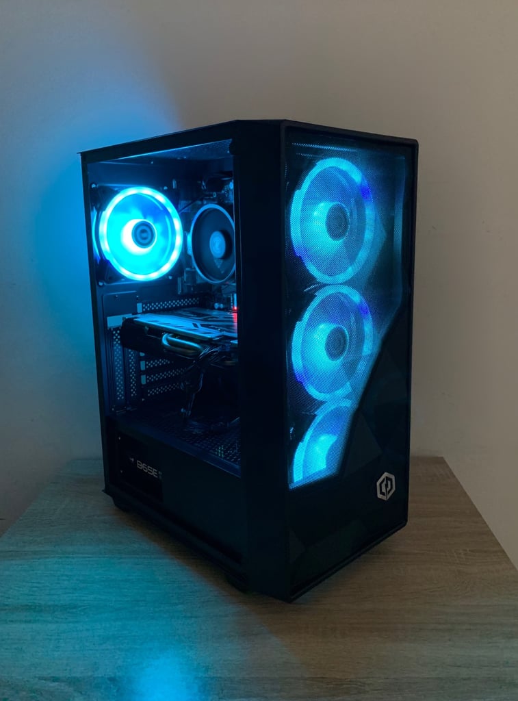 Ryzen 5 256GB SSD + 1000GB 16GB Ram UltraFast Gaming Pc Desktop Computer Radeon RX 8GB GFX