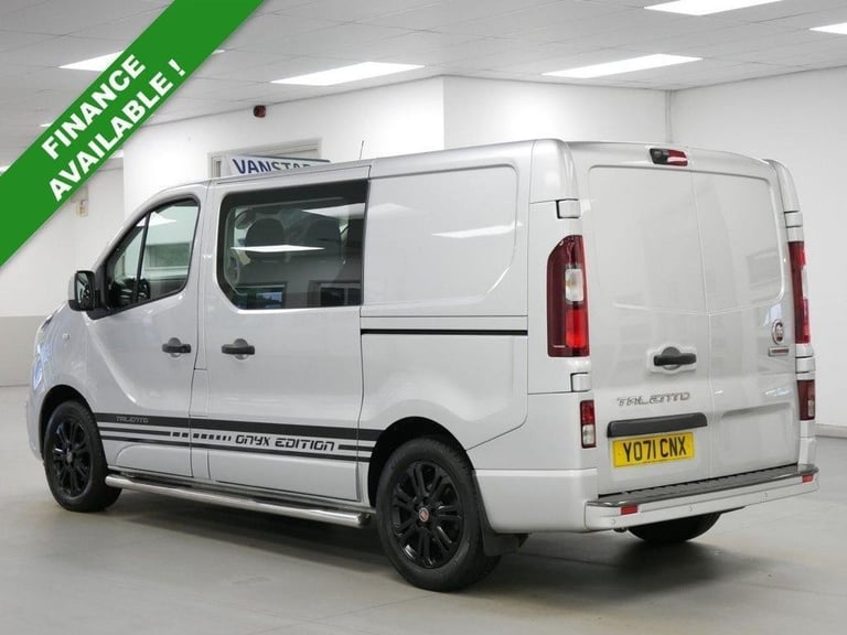 71 FIAT TALENTO 2.0 MULTIJET 170 BHP SWB ONYX AUTO 6 SEATER CREW ( NO VAT ! )