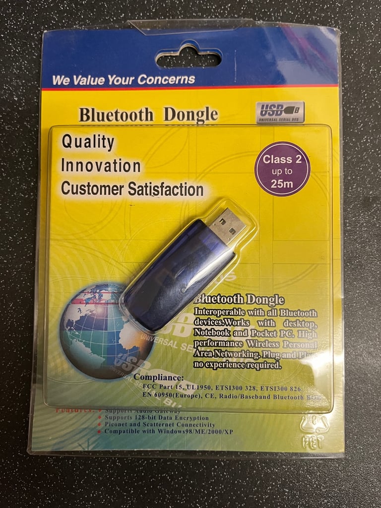 image for Bluetooth dongle & software (new unused)