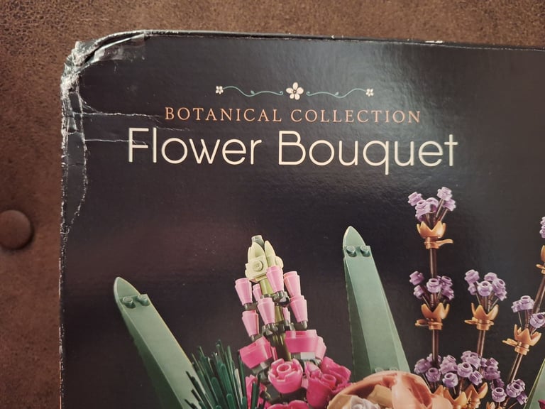 Lego Flower Bouquet Kit 10280 Botanical Collection 756 pieces Gift VGC