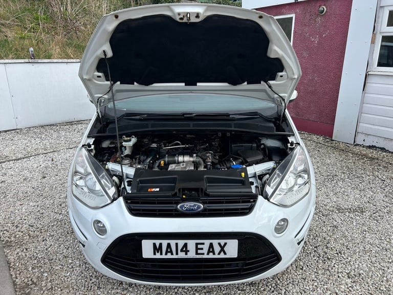 2014 Ford S-Max 1.6 TDCi Zetec 5dr (1 year warranty and breakdown cover) MPV Diesel Manual