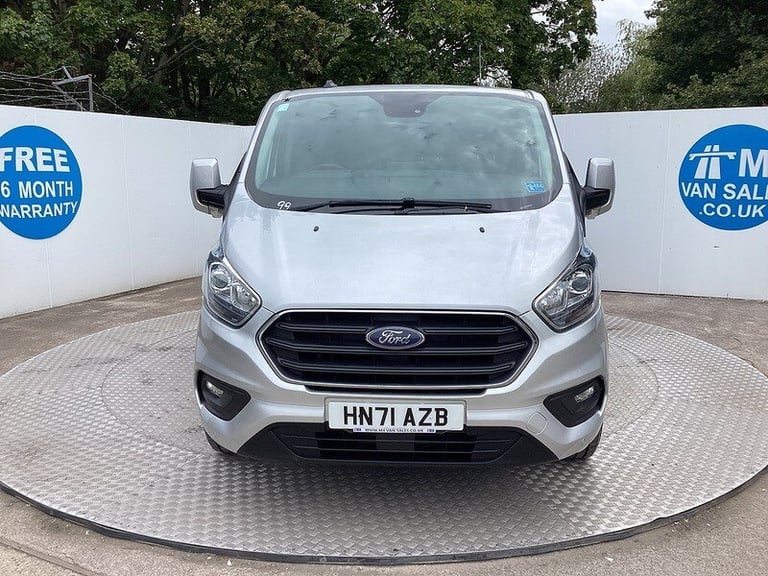 2021 Ford Transit Custom 300 EcoBlue Limited LWB L/R A/C Euro 6 **NO VAT** LWB Panel Van Diesel M...
