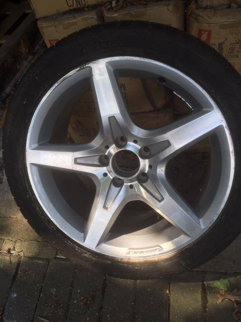 New Mercedes AMG Alloy Wheel