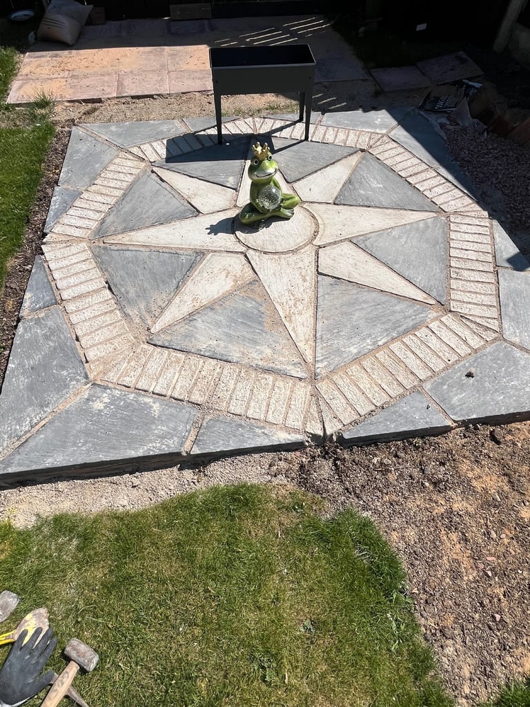 Patio flags