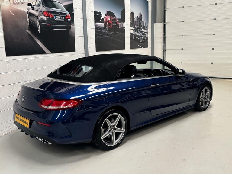 2017 Mercedes-Benz C Class 2.1 C250d AMG Line (Premium Plus) Cabriolet G-Tronic+ Euro 6 (s/s) 2dr...