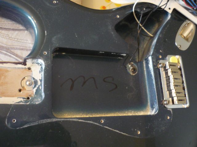 Fender American standard stratocaster  1988 Gun Metal Blue